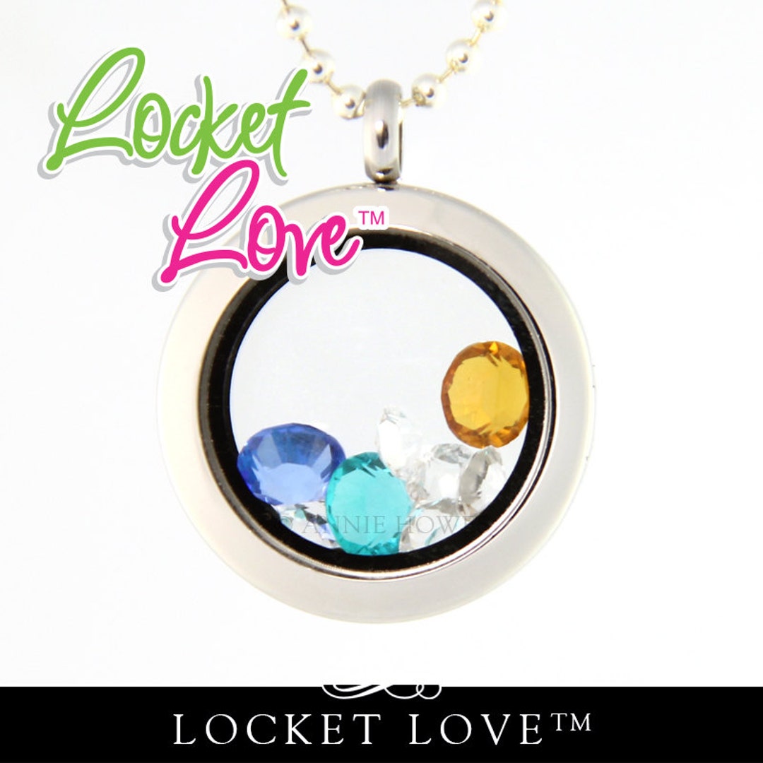 Floating Locket Fits Origami Owl Customized With Your