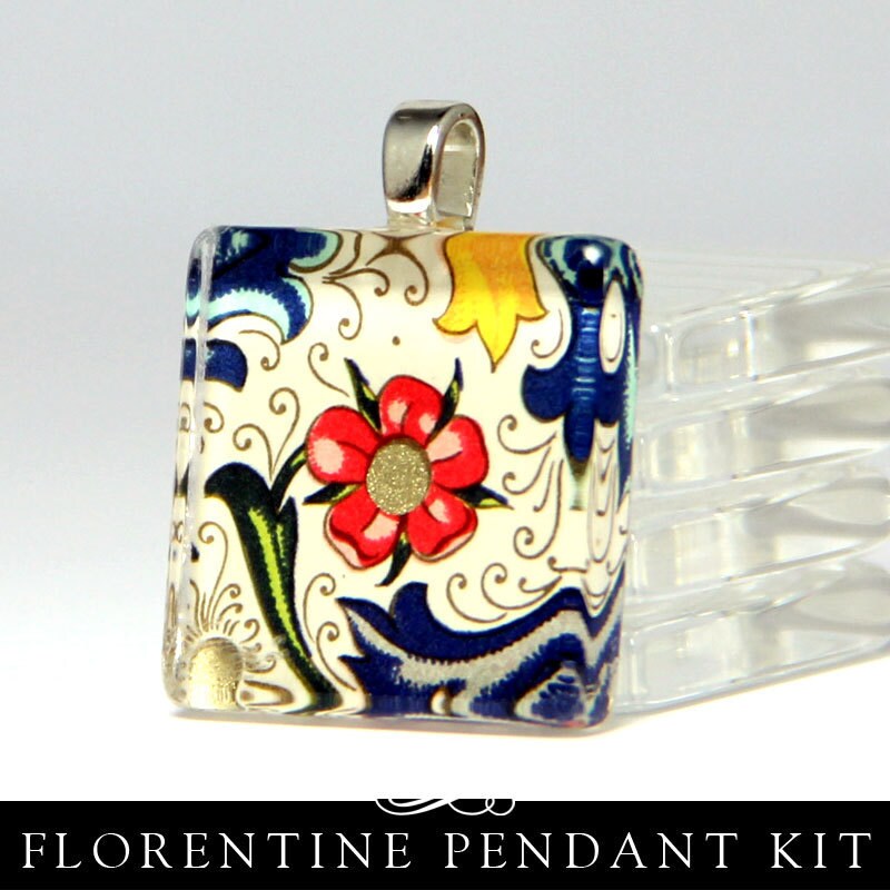 How to Make Glass Jewelry Pendants with Italian Etsy