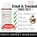 Photo Jewelry Glue. Glamour Seal Glass Cabochon Glue for Glass Pendants is safe for inkjet prints. 1oz 2oz or 4oz size 