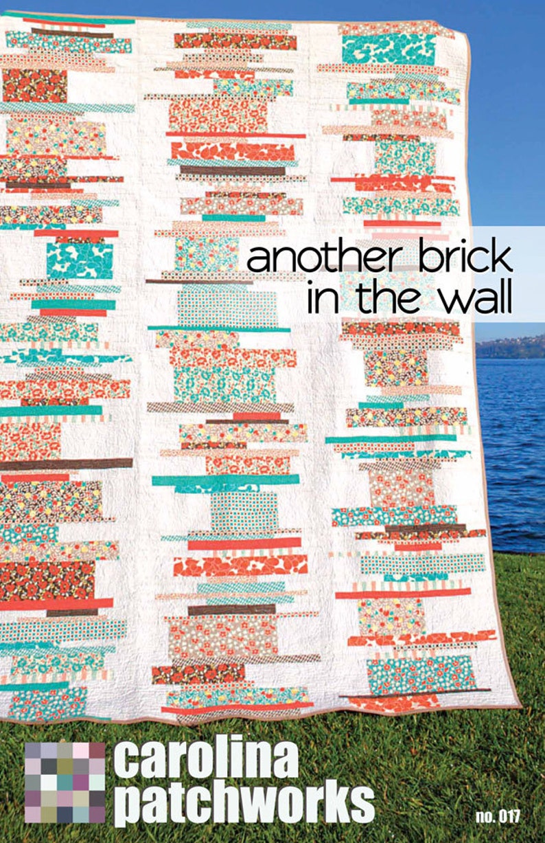 No. 017 Another Brick in the Wall Quilt Pattern image 1