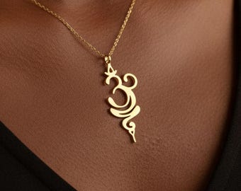 Atmen Sie Symbol-Halskette, Achtsamkeit Schmuck, Yoga Meditation Geschenk, minimalistischer inspirierender Anhänger, Entspannung ruhige Halskette für Sie