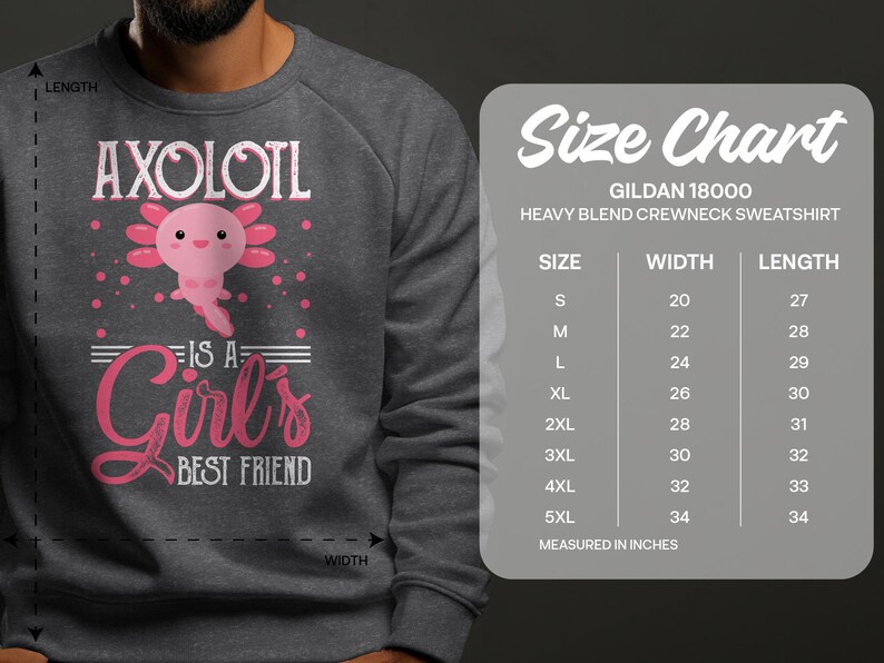 Cute Axolotl Girls T-Shirt, Pink Salamander Graphic Tee, Gift for Her, Feminine Style Casual Wear image 5