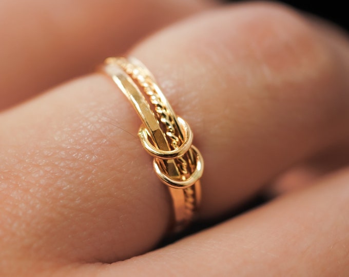 Triplet & Double Rings - Etsy