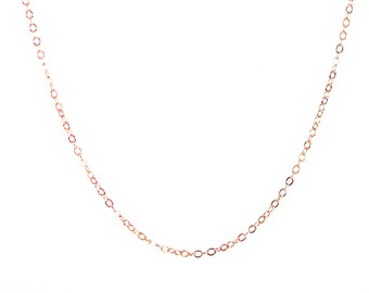 Thick 1.8mm Cable Chain Necklace in 14K Rose Gold-Fill, rose gold chain, minimalist layering, stackable, durable necklace, modern sparkly