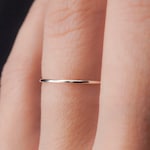 Sterling Silver Thin Bands