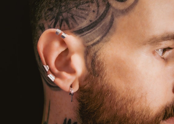 Piercing top orecchino uomo