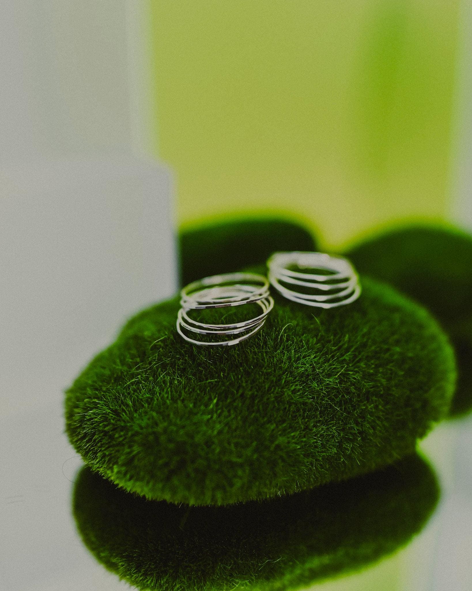Juego De 5 Anillos Apilables De Plata De Ley 925 Elli - Diseño Básico Con Filigrana, Joyería Fina Para Mujer, Regalo Elegante