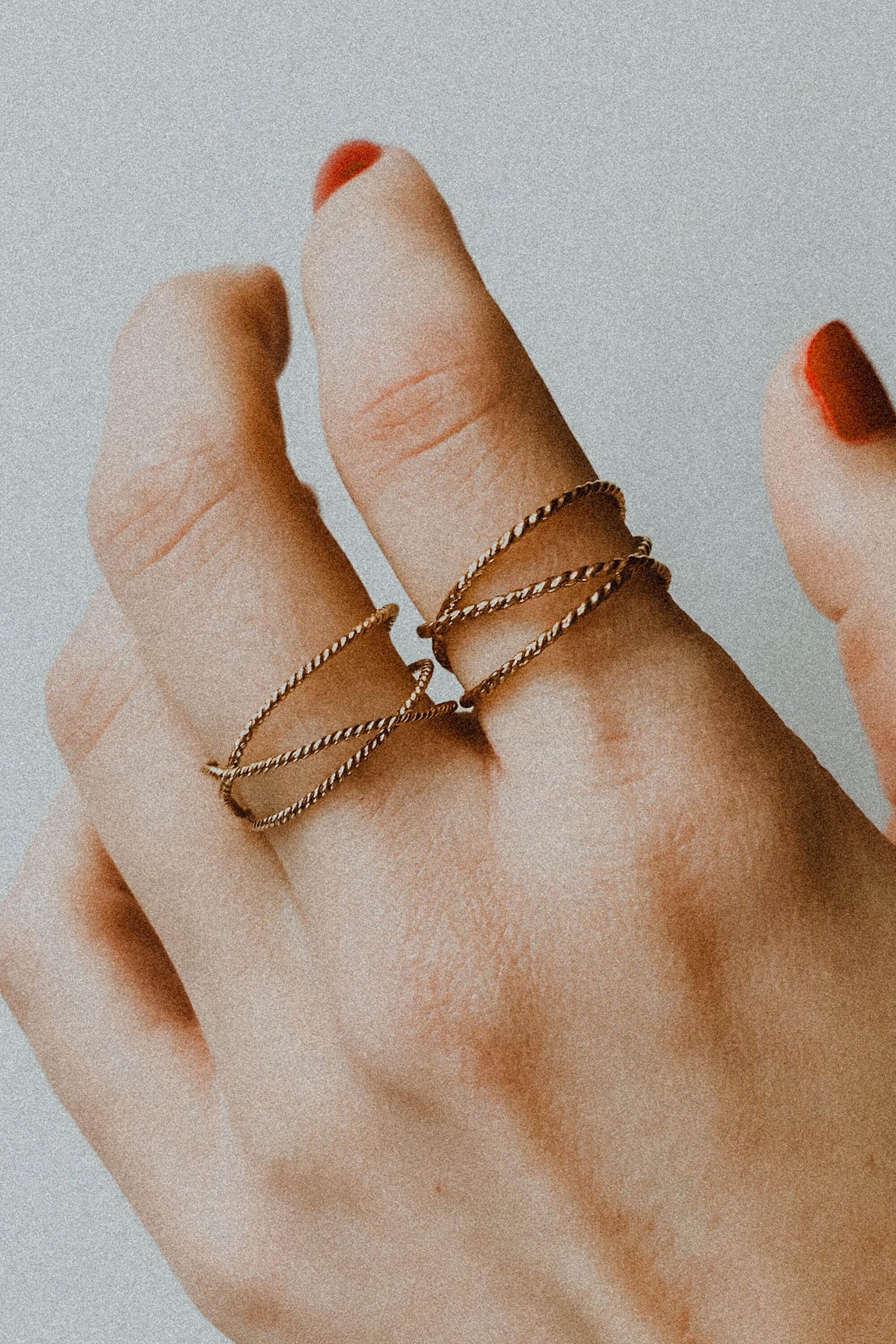 Stackable Vintage Style Finger Ring Inlaid Rhinestones - Temu
