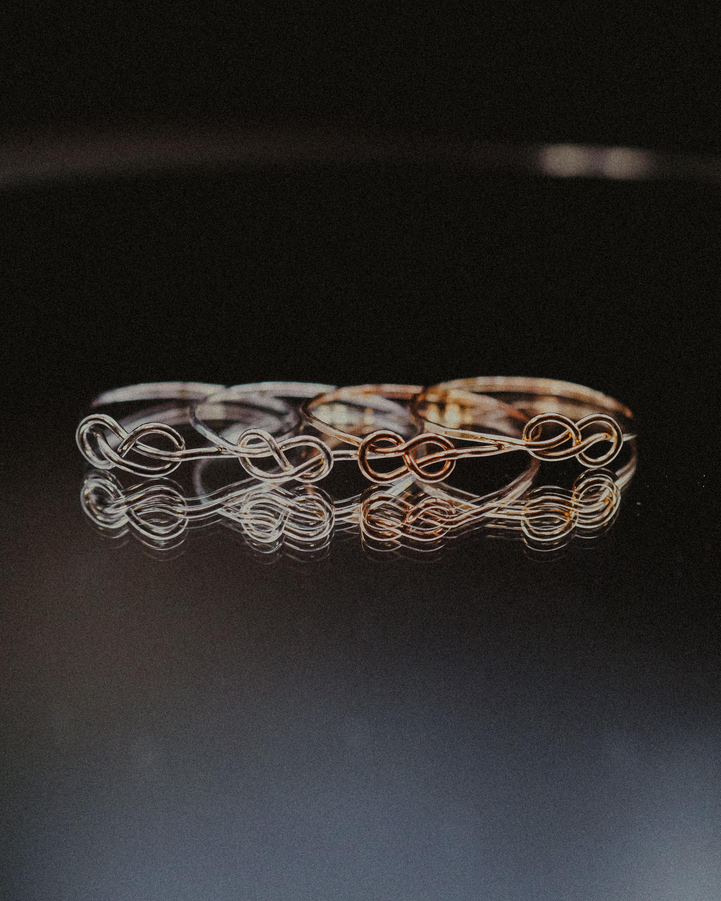 AME JEWELS ANELLO INFINITO IN ARGENTO 925 - Foto 4