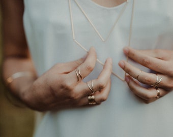 Anello Da Pollice Regolabile In Argento Sterling 925 On - Foto 8