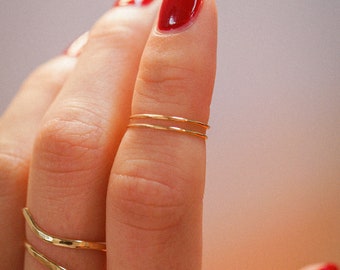 【todayful】Skinny Bar Ring 2 Set TODAYFUL(トゥデイフル) / Life's online store（ライフズ