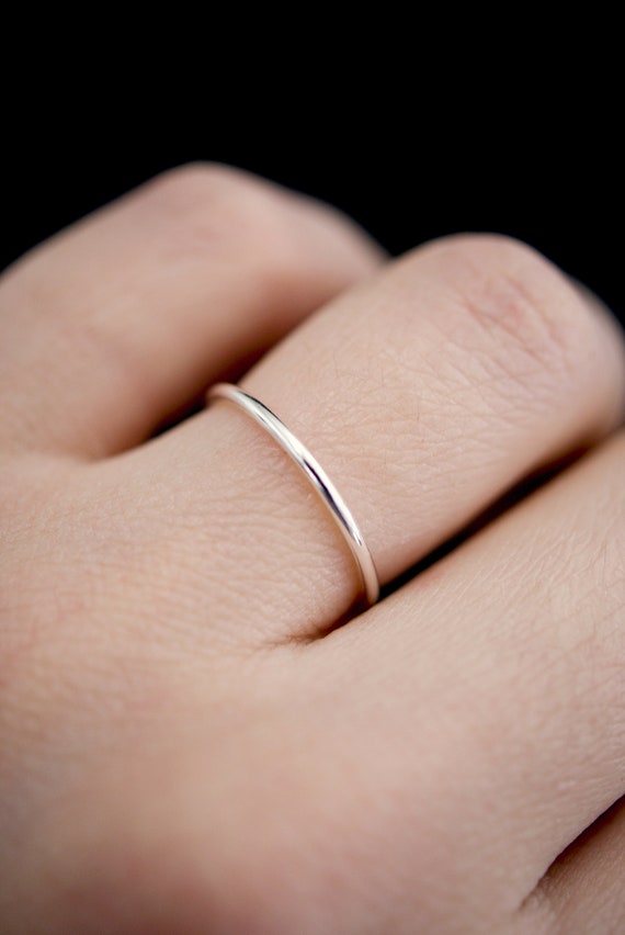 Sieraden Ringen Midiringen Midi Ring Dagelijkse sieraden voor comfort Gemaakt in Sterling Silver Duim of Knuckle Ringen voor vrouwen 
