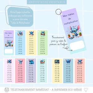 Tablas de multiplicar de puntos | Aprendizaje de matemáticas Montessori Ciclo 2