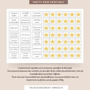 Pot à Récompenses Avec étoiles En Bois - Système De Motivation Pour Enfants, Apprentissage De La Propreté, Bon Comportement à La Maison Ou En Classe