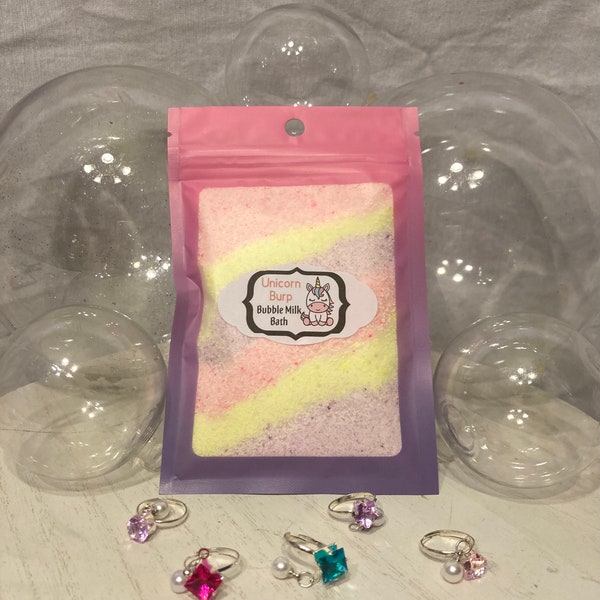 Kids Bubble Milk Bath - Childrens Bath - Kids Bath Powder - Kids Bath Salts - Cotton Candy Soap - Cotton Candy Bath - Stocking Stuffer Gift