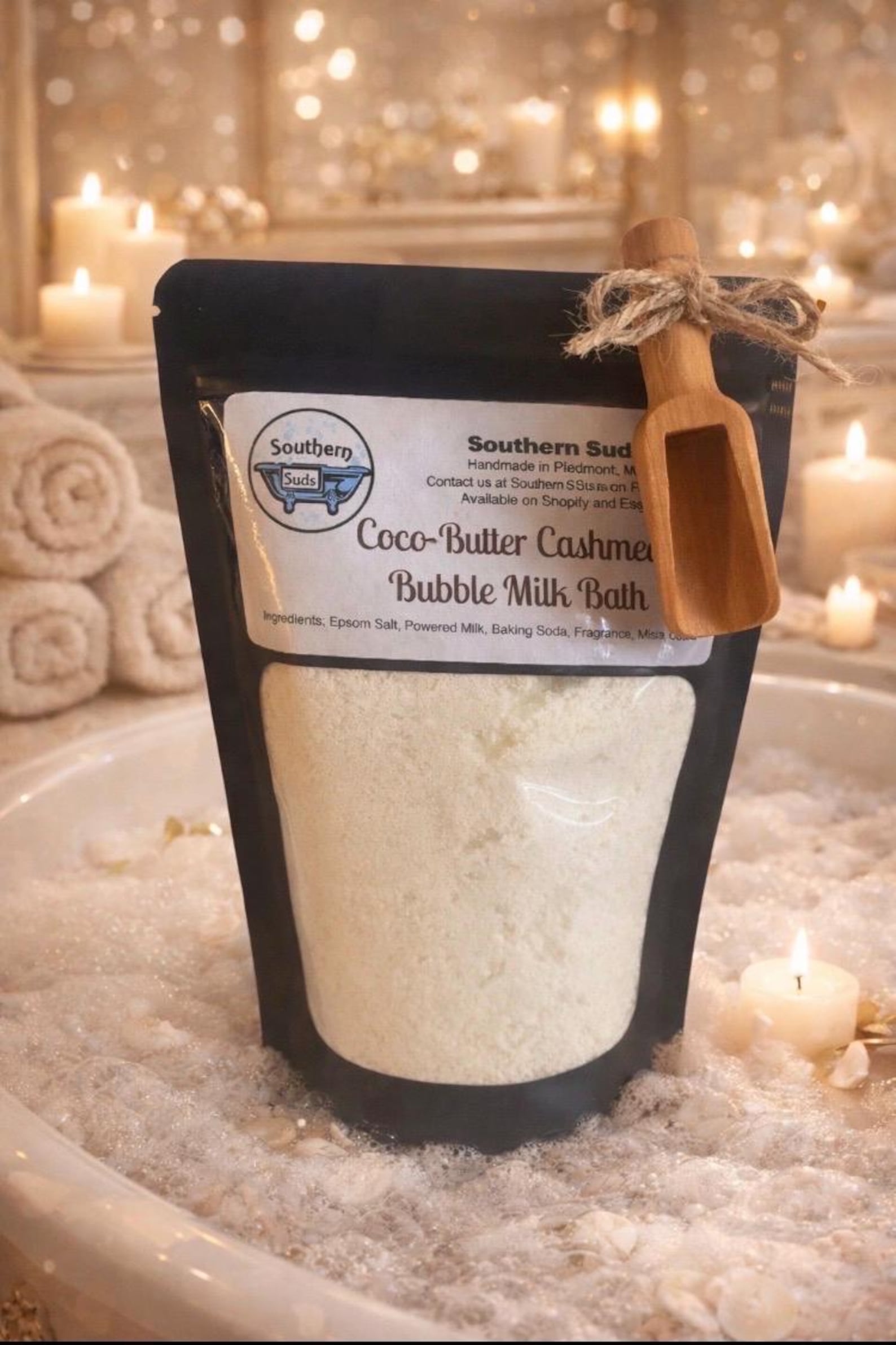 Cocoa Butter Cashmere Bubble Milk Bath