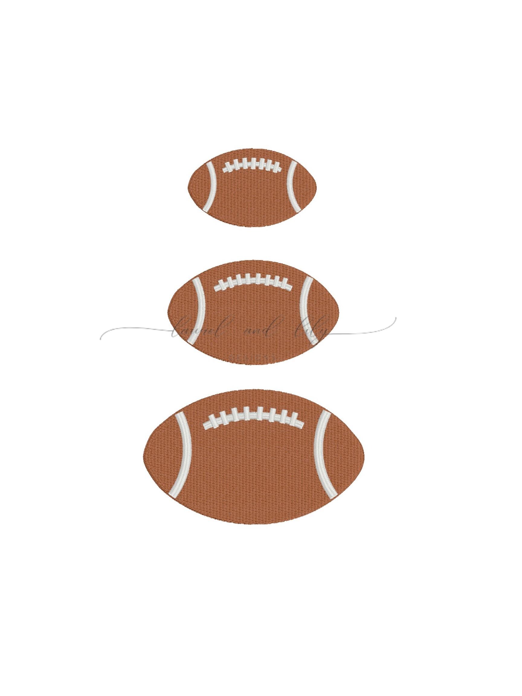 Mini Football Pattern Football Embroidery Design, Football Mini Fill, Mini Football Design ...