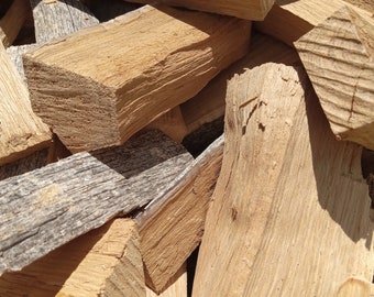 Tiny Firewood Perfect for Solo Stove Mesa, Pi, or Ooni Table Top Pizza Oven!  15 Pounds Mini Oak Firewood