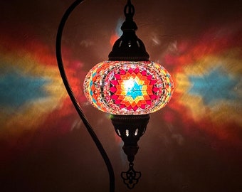 Lámpara de iluminación Mosaiclamps Turkislamps Otomanolamp Ventas al por mayor Mosaiclamp Turkismosaiclamps Iluminación auténtica hecha a mano Lámpara de luz tenue