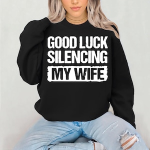 Powodzenia w uciszaniu mojej żony PNG, zabawne sarkastyczne powiedzenie PNG, prezent dla męża, dzień ojca w stylu vintage PNG, cyfrowe pobieranie Png