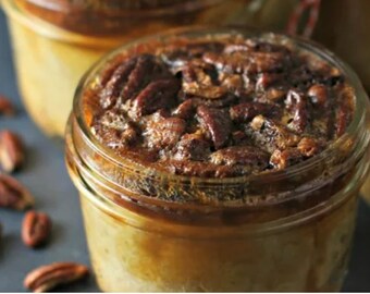 Mississippi River Pecan Pie in a Jar Recipe