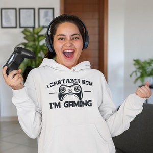 Gaminghoodie, grappige hoodie - videogamekleding, sweater, gamingcadeau, gezellige gamerkleding, gamer