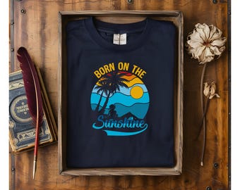 Surfer T-shirt: Unisex Garment-Dyed Beach Tee
