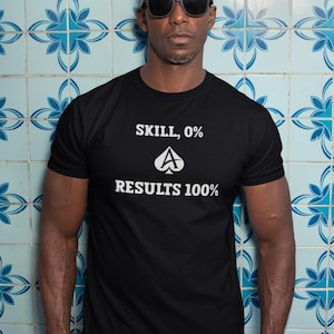 Camiseta de póker, ropa unisex de regalo de casino, camiseta de jugador, camiseta de Texas Hold'em, camiseta de jugador de cartas