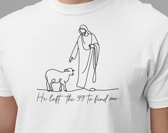 Christian T-Shirt Unisex Garment-Dyed Tee with Inspirational Bible Verse, Faith-Based Apparel, Religious Gift for Men & Women