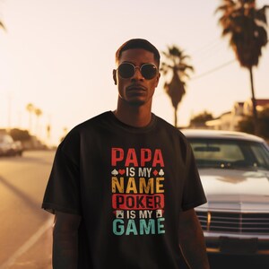Poker T-Shirt: Unisex Garment-Dyed Casino Shirt