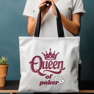 poke-draagtas, kaartspel-draagtas - Leuk en stijlvol accessoire voor liefhebbers van kaartspellen, perfect voor casino-avonden, gokliefhebbers, poker