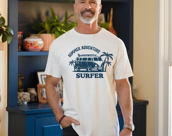 Surf T-Shirt: Unisex Garment-Dyed Strand T-Shirt