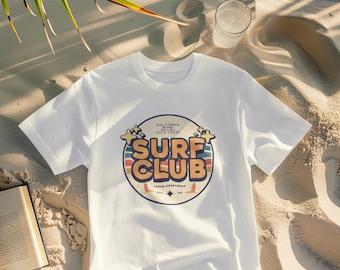 Surf Club T-shirt: Garment-Dyed Cotton Tee