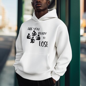 Sudadera con capucha de póquer: sudadera unisex para la noche de juegos de cartas, regalo para los amantes del casino, suéter para los fanáticos de los juegos de azar y ropa para la noche de juegos