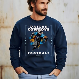 Dallas Cowboy Sweatshirt, sweater ,dallas game day, fan shirts ,football gift