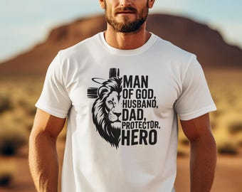 Christian T-Shirts Unisex Garment-Dyed Tee | Inspirational Faith-Based Apparel & Bible Verse Shirt | Religious Gift