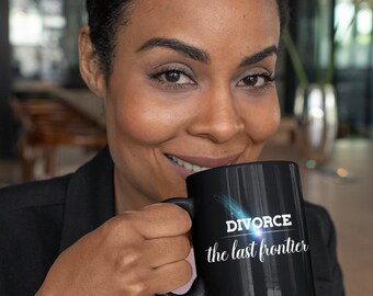 Scheiden Lustige Tasse | Sarkastische Humor Kaffeetasse Geschenk | Einzigartiges Trennungsgeschenk | Snarky Zitat Neuheit Tee Tasse für Küche Dekor