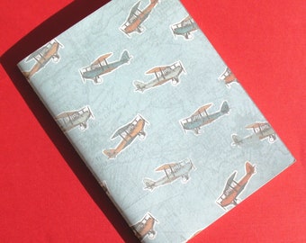 Bi-Plane - Hand-stitched Softcover Notebook