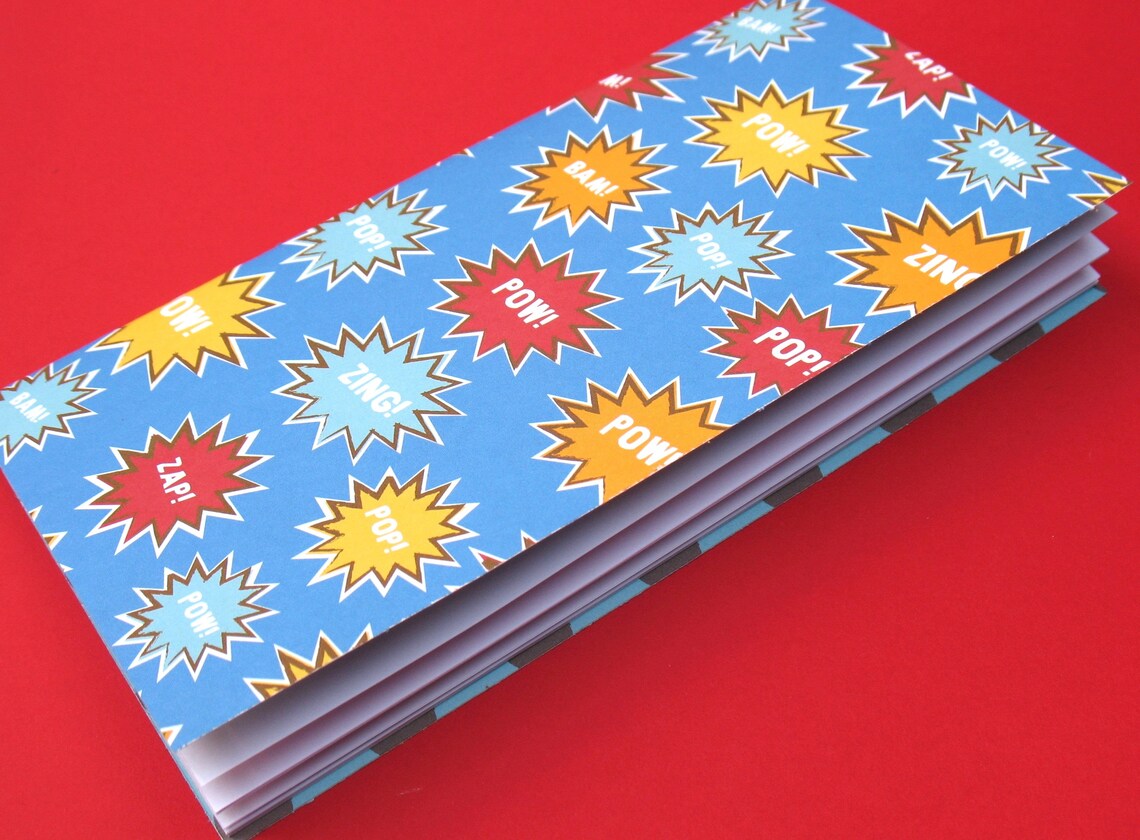 Zap Softcover Notebook Journal Etsy