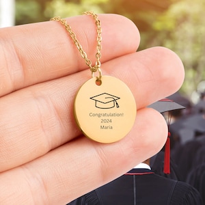 Personnalisez le collier de remise des diplômes, les bijoux personnalisés en carte-cadeau, le collier de remise des diplômes universitaires, le collier monogramme de casquette de remise des diplômes de doctorat