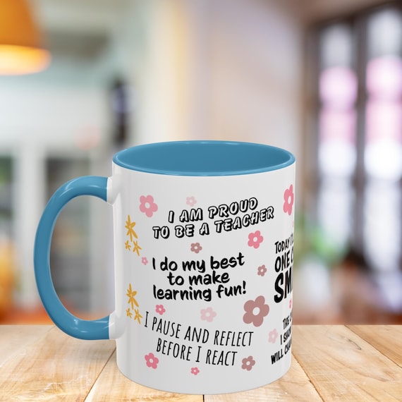 Teacher Gift, Teacher Mug, Teacher Affirmation Mug, Teacher's Day Gift,  School Teacher Appreciation Holiday Gift Mug, Coffee Mugs Daisys - Etsy