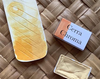 Mars Gelbe Keramik Unterglasur: Cerra Chroma Aquarell Pfanne (Cone 06-10)