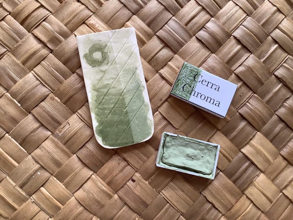 Sap Green Ceramic Underglaze: Watercolor Effect, Cone 06-10