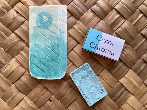 Turquoise Ceramic Underglaze: Watercolor Effect, Cone 06-10