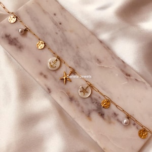 Charms and charm necklace, Perlina necklace