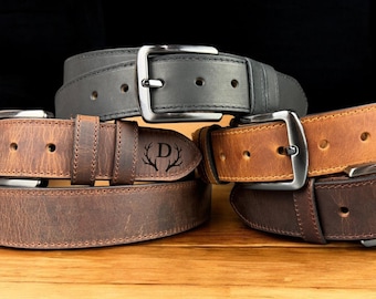Custom Leather Belt for Daddy,Personalized Leather Belt Anniversary Handmade Belt,Christmas Day Gift for Husband,Unique Gift for Husband,