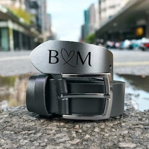 Soft Leather Personalized Belt , Gift For Husband, Gift, Boyfriend, Anniversary Gift,  Christmas Gift, Quality Leather Customizable Belt