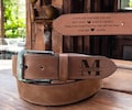 Personalized Leather Belt for Anniversary ,Christmas Day Gift ,Valentines Day Gift for Husband,Unique Boyfriend Gift, Father’s Day Gift for