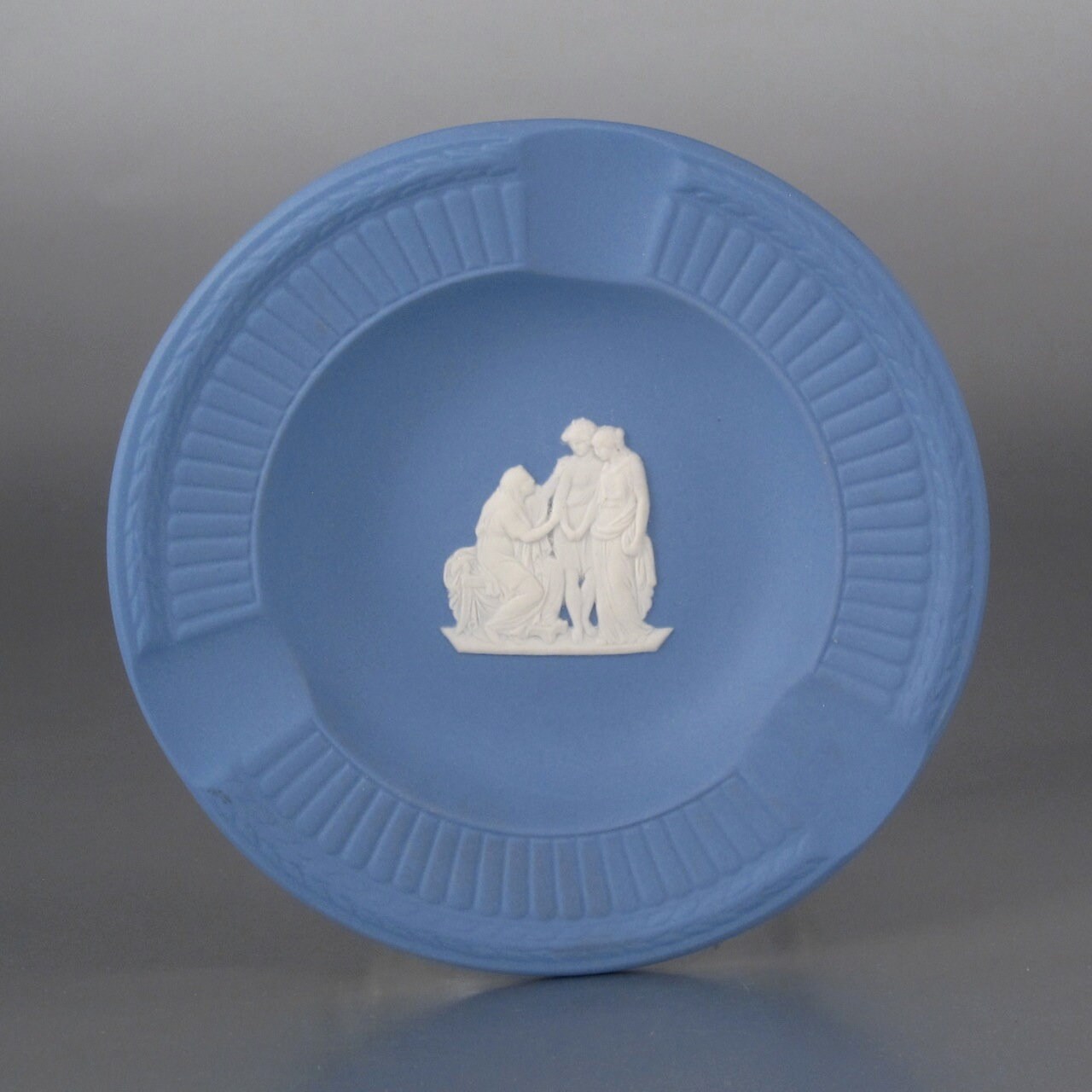 ヴィンテージ イングリッシュ ブルー ジャスパーウェア ウェッジウッド