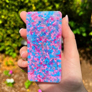 Pick Pad - Cotton Candy - Picking Fidget Pick Toy - Bead Pick Pad - Pick, Peel, Dig